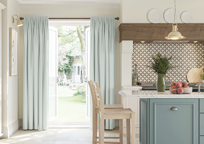 Dew Drop, Metallic Sky - Made to Measure Curtains - Image 3